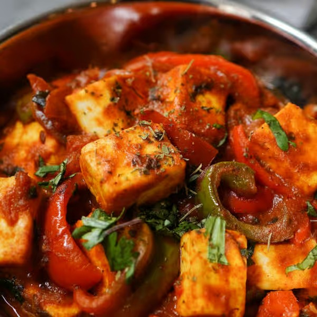 Chilli Paneer.
