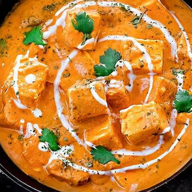 Paneer Butter Masala.