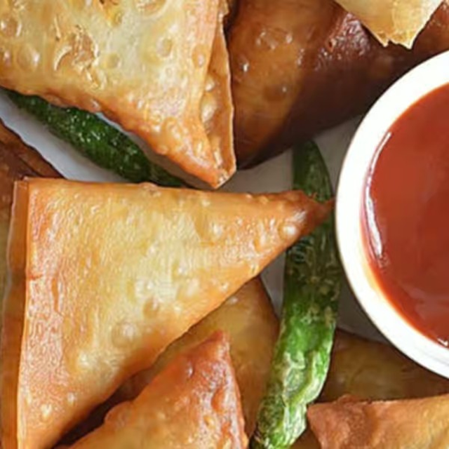 Onion Samosa.