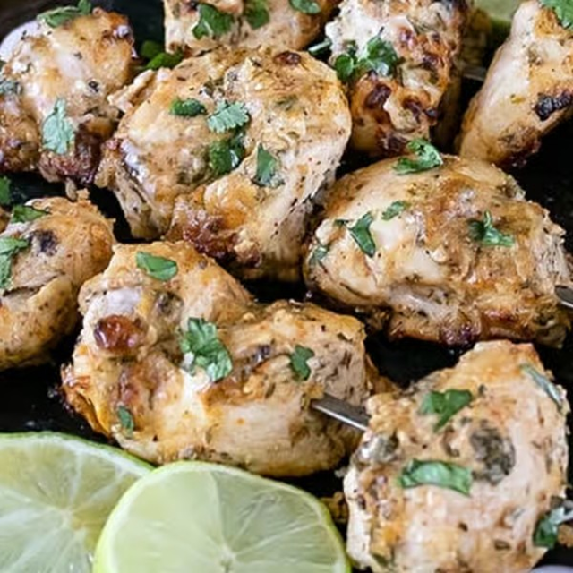 Malai Chicken Tikka.
