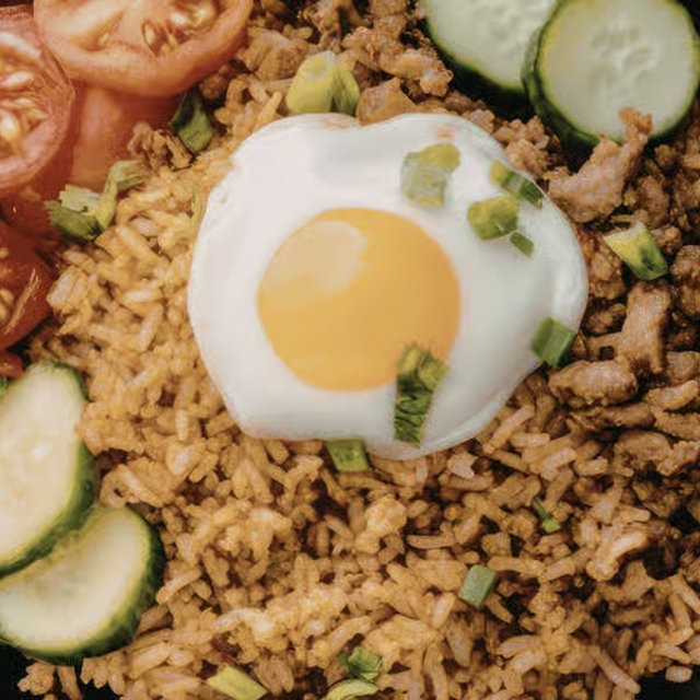 Egg Fried Rice.