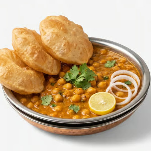 Poori Chole.