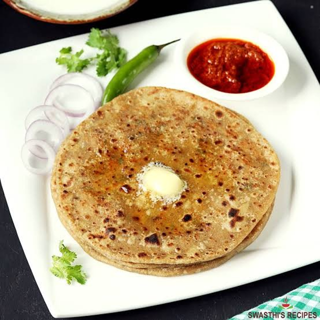 Paneer Paratha.