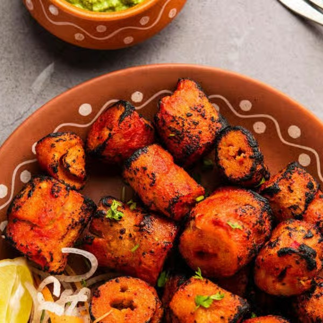 Tandoori Soya Chaap.
